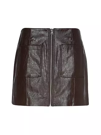 HUGO | Mini-jupe aspect cuir RALITTE | 